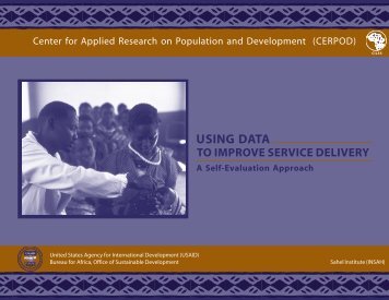 Using Data to Improve Service Delivery - A Self-Evaluation Approach