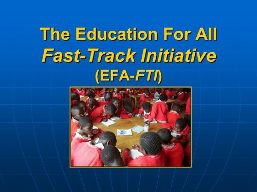FTI - Global Partnership for Education