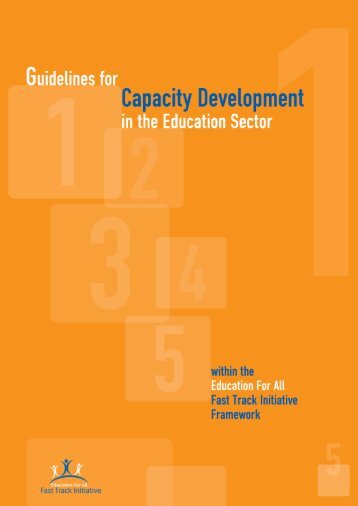 Capacity Development Guidelines - Global Partnership for Education