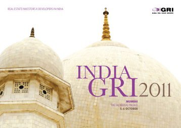 India gri 2011 - Global Real Estate Institute