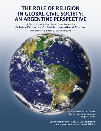 the role of religion in global civil society: an argentine perspective