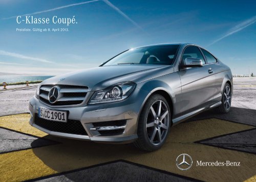 Preisliste Mercedes Benz C Klasse Coupe C204 Vom 08 04 2013 Preisliste Mercedes Benz C Klasse Coupe C204 Vom 08 04 2013