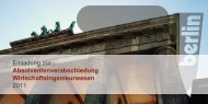 Einladung zur Absolventenverabschiedung ... - GKWi - TU Berlin