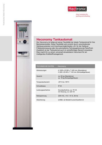 Heconomy Tankautomat - Hectronic
