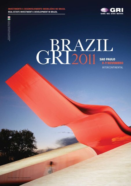 GRI2011 SAO PAULO 8-9 NOVEMBRO - Global Real Estate Institute