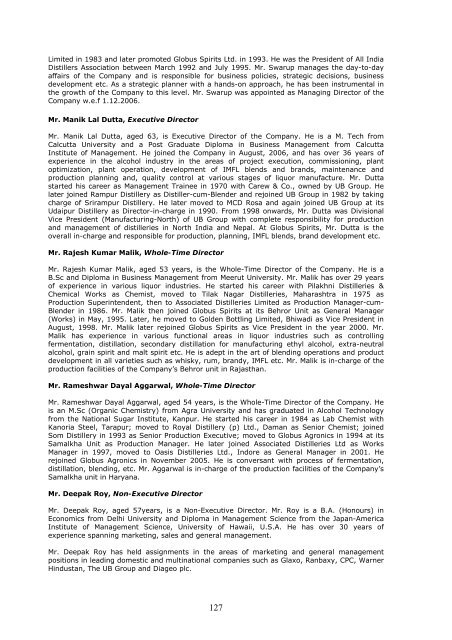 RED HERRING PROSPECTUS Dated August 24 ... - Globus Spirits