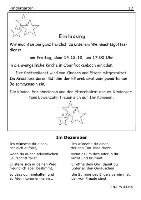 Gemeindebrief Glockengruß 1/2013 Dez-Feb - Evangelische ...