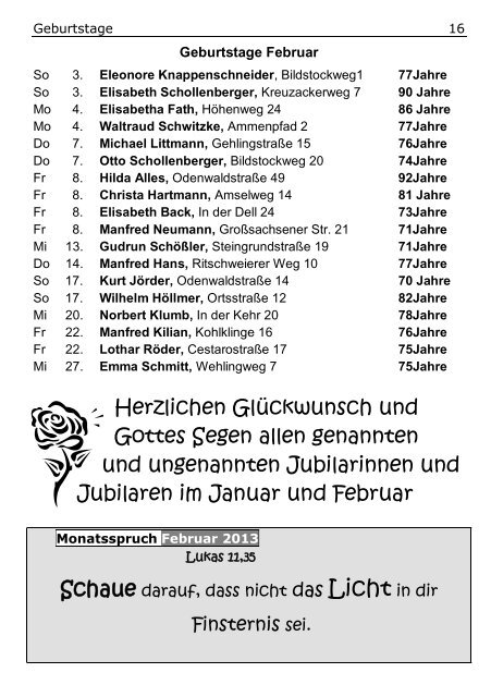 Gemeindebrief Glockengruß 1/2013 Dez-Feb - Evangelische ...