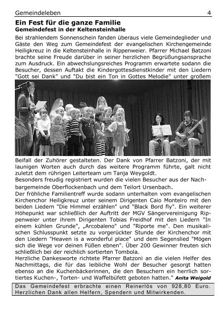 Gemeindebrief Glockengruß 1/2013 Dez-Feb - Evangelische ...