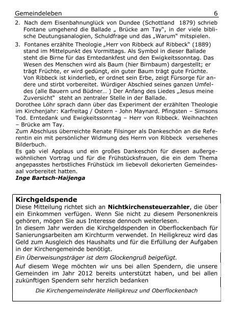 Gemeindebrief Glockengruß 1/2013 Dez-Feb - Evangelische ...