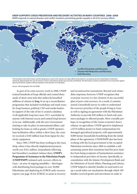 Annual Report 2009 - United Nations Development Programme