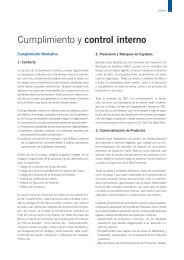 Cumplimiento y control interno - Banesto