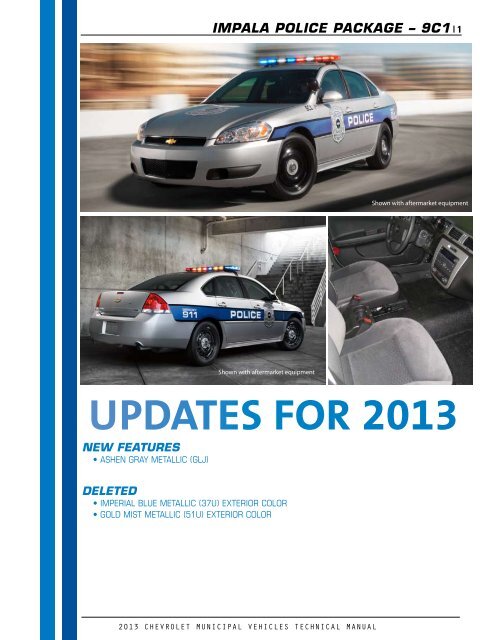 2013 impala technical guide (pdf) gm fleet unmarked chevy impala police car 2008 chevy impala heater control wiring
