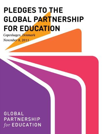 Pledges to the Global Partnership for Education