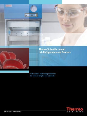 Thermo Scientific Jewett Lab Refrigerators and Freezers