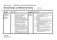 Beanstandungs- und Maßnahmenkatalog - Gönnheim