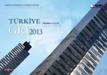 TüRkİyE gRI 2013 - Global Real Estate Institute