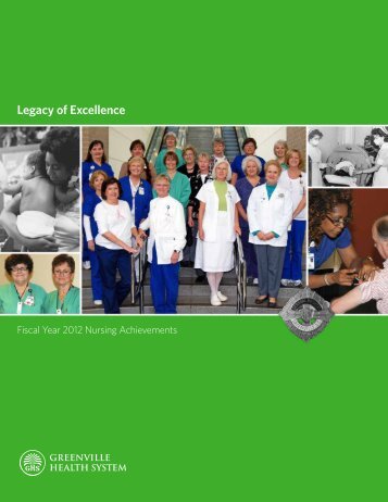 2012 Nursing Achievement Report - Greenville Hospital System