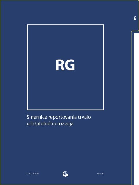 Smernice reportovania trvalo udržateľného rozvoja - Global ...