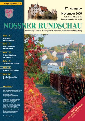 197. Ausgabe November 2005 - Nossner Rundschau