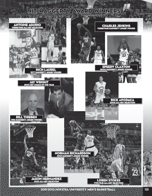 2011-12 Hofstra Men's Basketball Media Guide - GoHofstra.com