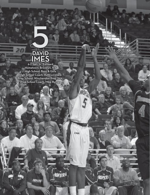 2011-12 Hofstra Men's Basketball Media Guide - GoHofstra.com