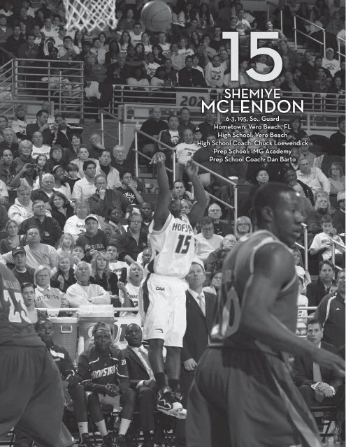 2011-12 Hofstra Men's Basketball Media Guide - GoHofstra.com