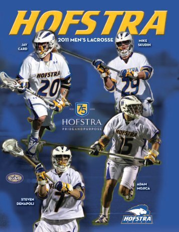 2011 Hofstra Men's Lacrosse Media Guide (PDF) - GoHofstra.com