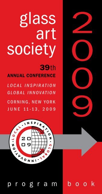 2009 Conference Program Book - Glass Art Society