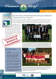 Wannsee Brief Mai 2013 - Der Golf- und Land-Club Berlin-Wannsee ...