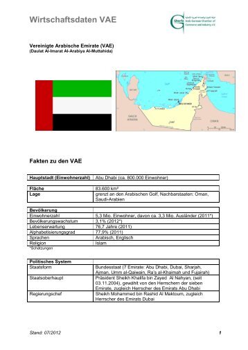 Vereinigte Arabische Emirate (VAE) - Ghorfa