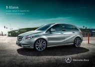Das Prospekt Der B Klasse W246 Von Mercedes Benz