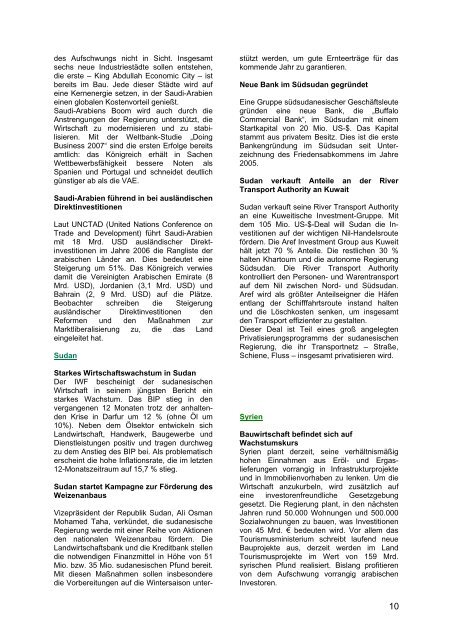 Ghorfa Newsletter Volume 2 - Februar 2007