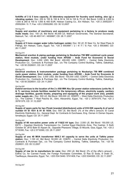 Ghorfa Newsletter Volume 2 - Februar 2007