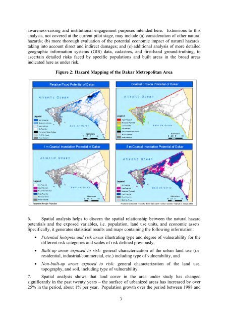 natural Hazards and Climate Change risks - GFDRR