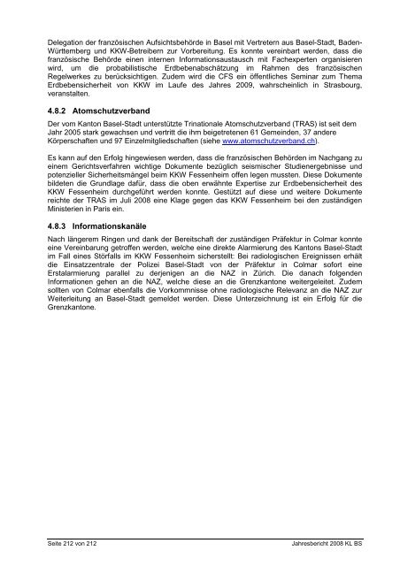 Bericht als PDF herunterladen - Kantonales Laboratorium