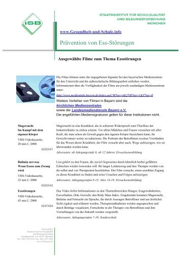 Filme zum Thema Essstörungen.pdf - Gesundheit und Schule