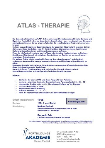 atlas - therapie - Gesundheitszentrum Renz