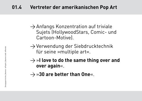 Pop-Art - Gestaltungs- und Medientechnik