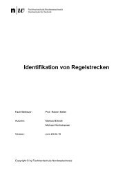 Identifikation von Regelstrecken