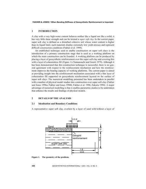 Technical Paper by A. Fakher and C.J.F.P. Jones WHEN THE ...