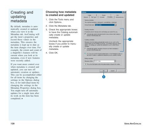 Using ArcCatalog