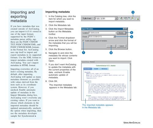 Using ArcCatalog