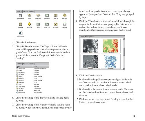 Using ArcCatalog