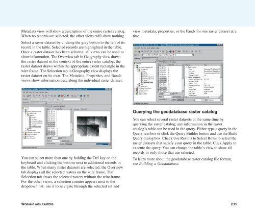 Using ArcCatalog