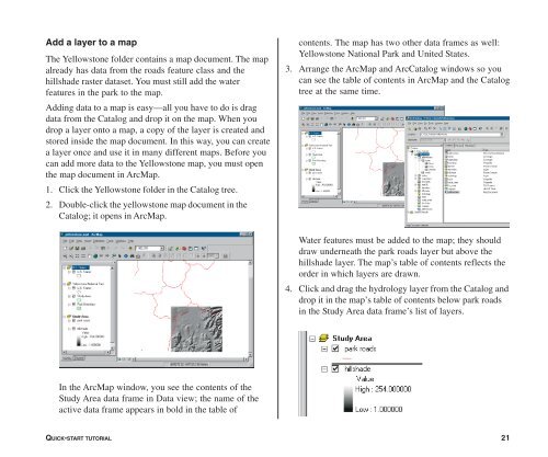 Using ArcCatalog