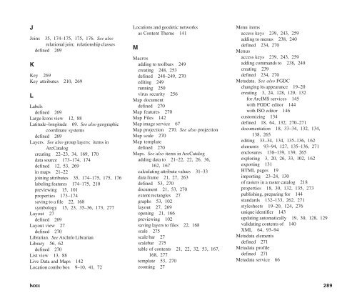 Using ArcCatalog