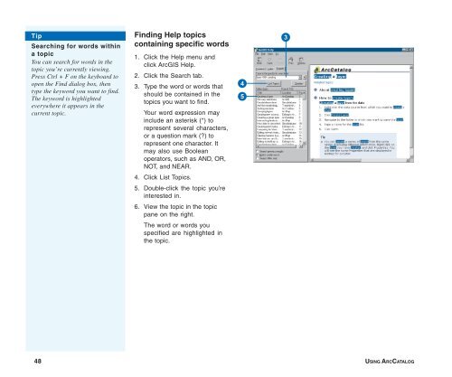 Using ArcCatalog