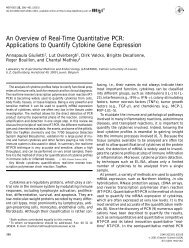 An Overview of Real-Time Quantitative PCR ... - ResearchGate