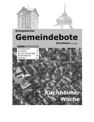 Mai 2005 - Gemeindebote